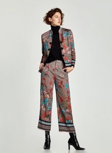 Zara Flowing Toggle Jacket XS